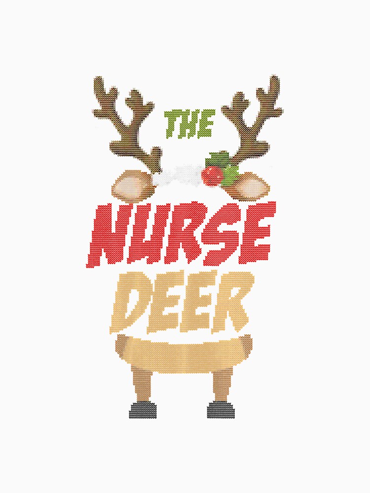 The Nurse Reindeer Family Matching by frank3826