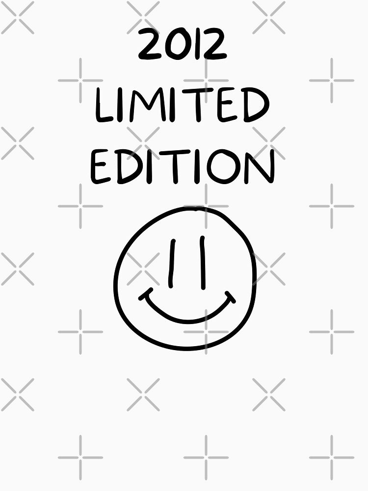 2012 LIMITED EDITION - BLACK WRITING by akaiawa