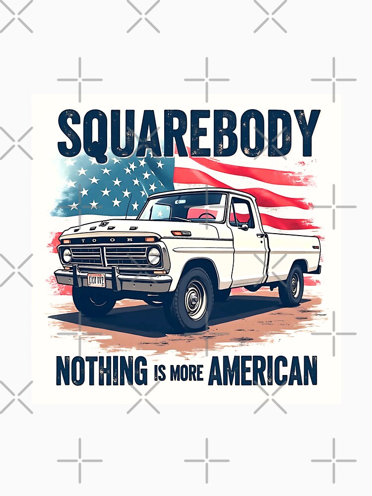 American flag - Squarebody by Danh Style