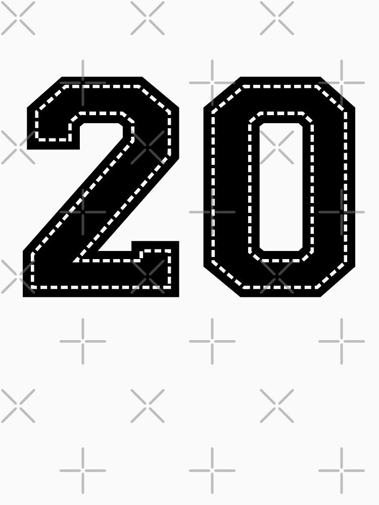 Number 20 Twenty by StudioRedKoala