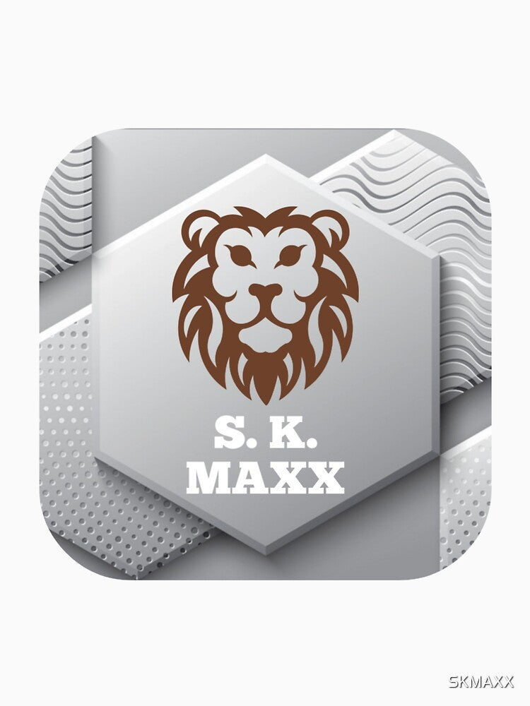 Jungle lion brand logo pattern by SKMAXX