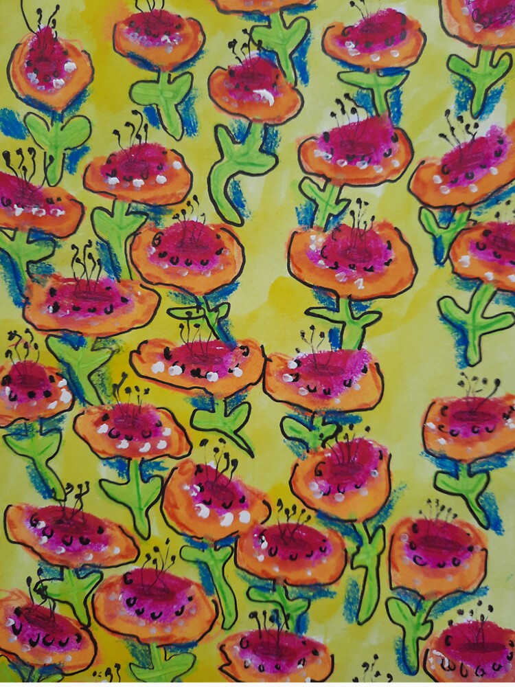Flower meadow by teddydieb