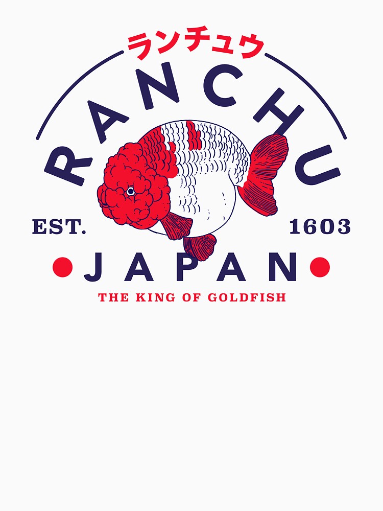 Ranchu, the King of Goldfish, Goldfish, Goldfish Keeping, Text Design by Scout& Golden