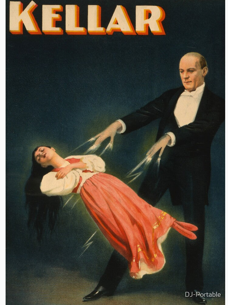 Kellar's Levitation Magic Poster by DJ-Portable