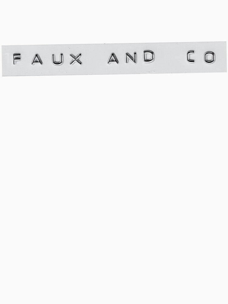 Faux label by FAUXandCo