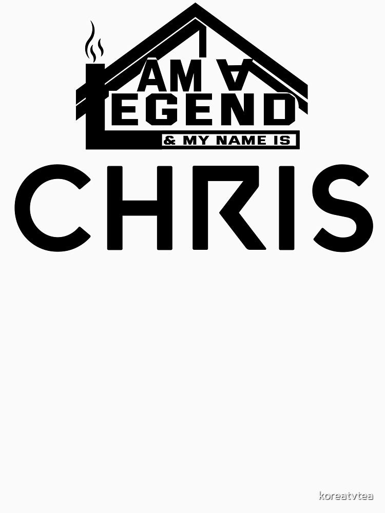 I Am a Legend: Custom Name Design for Chris by koreatvtea