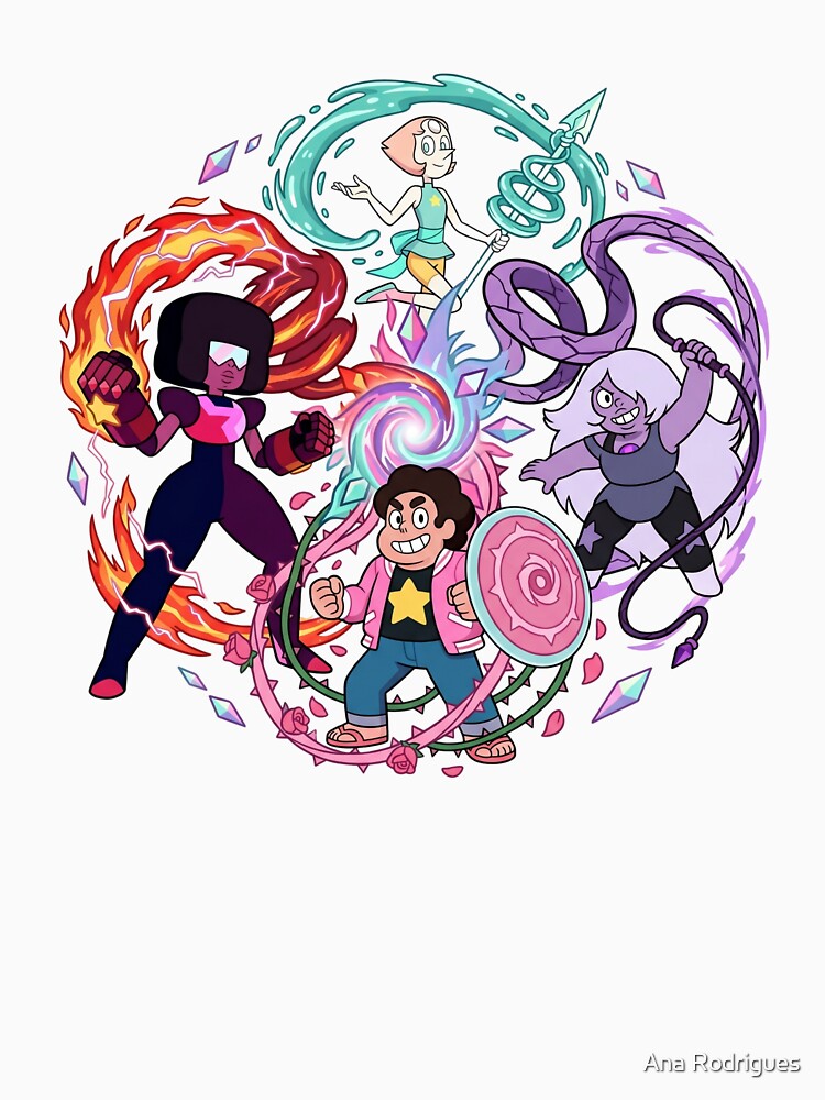 The Crystal Gems Convergence - Dynamic Multi-Character Vector Art by 0Zetgest