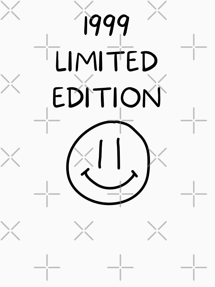1999 LIMITED EDITION - BLACK WRITING by akaiawa