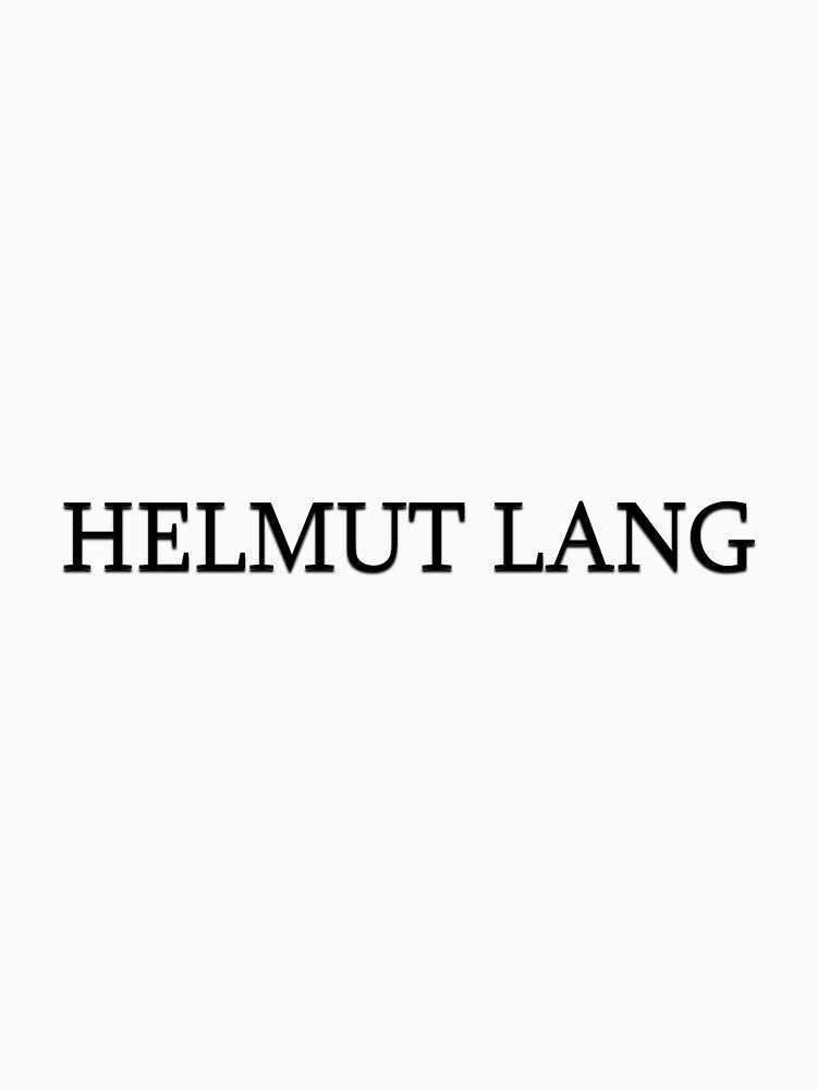 Helmut Lang by Benyacine