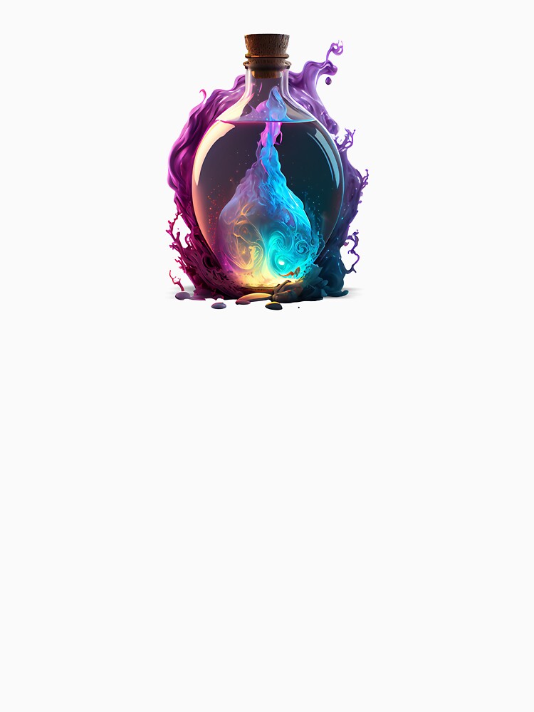 Purple Magic Potion Bottle by FiveIntentions