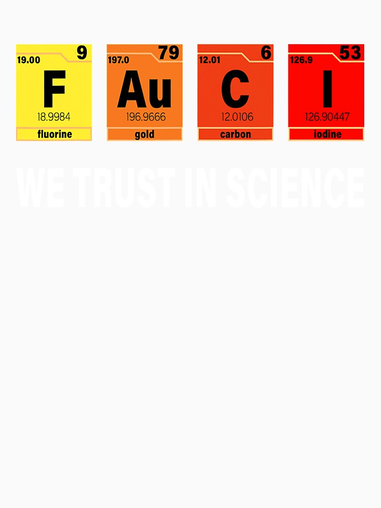 Chemistry Fauci ElementsPeriodic Table F Au C I by KendraHenke