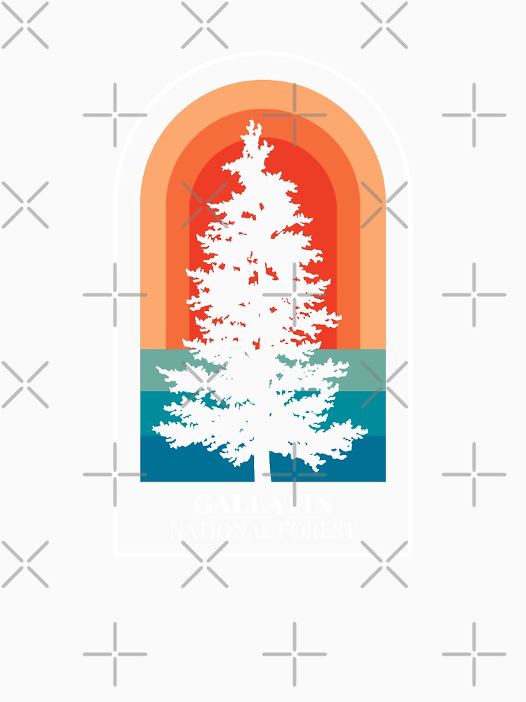 Gallatin National Forest Nature Hiking Outdoors by toutwearapparel