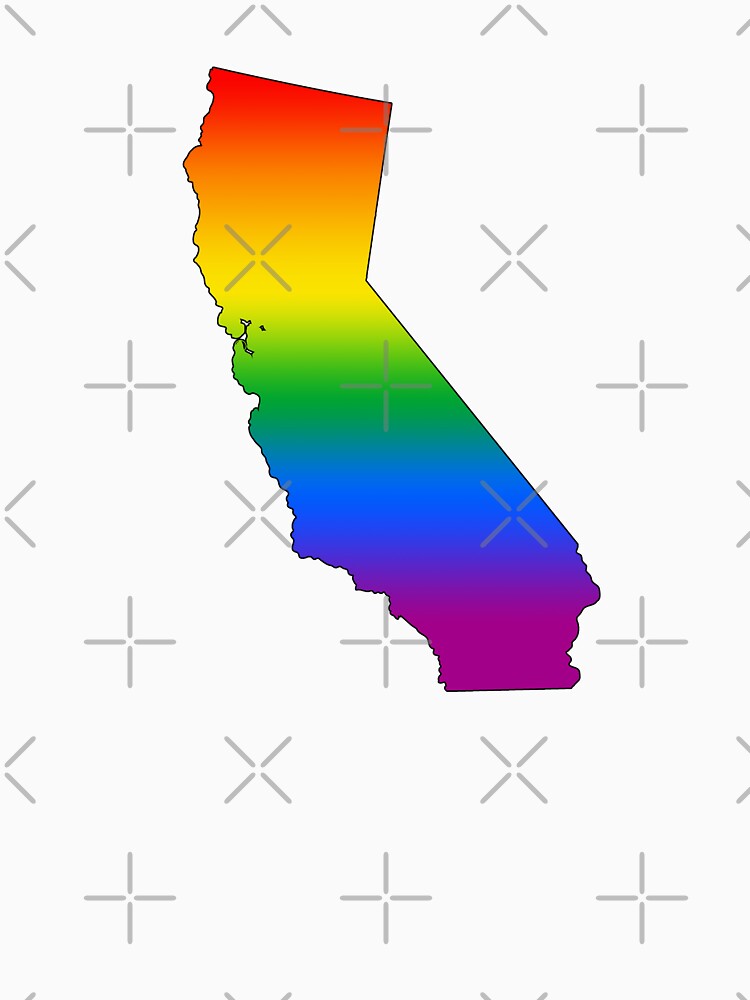 California Rainbow Pride by Gayesthetic