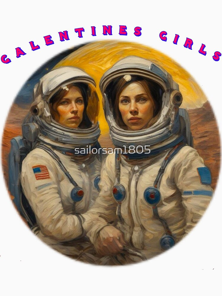 2 galentines girls thinking of gift ideas by sailorsam1805
