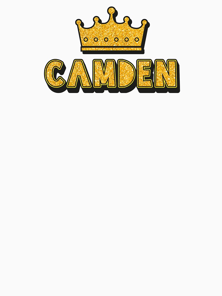 Camden Personalized Name With Crown - Cool & Funny Custom Gift for Men and Boys by Oussinc