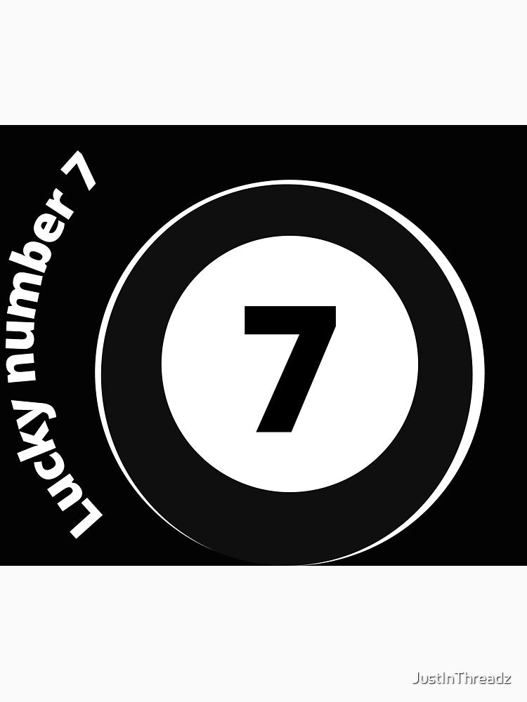 lucky number 7 ball by JustInThreadz