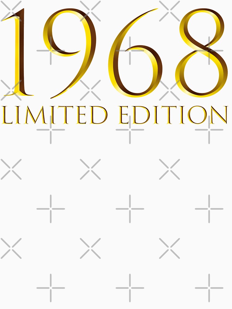 1968 Limited Edition 53 Years Old 53rd Birthday by DavisHasari