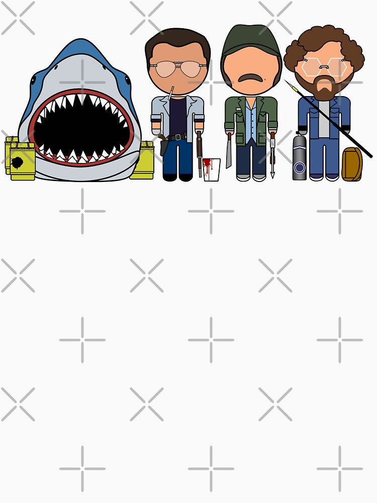 Still Gonna Need a Bigger Boat - "Vector-Eds" by TwistedKoala Unisex , , , Long Sleeve Tee