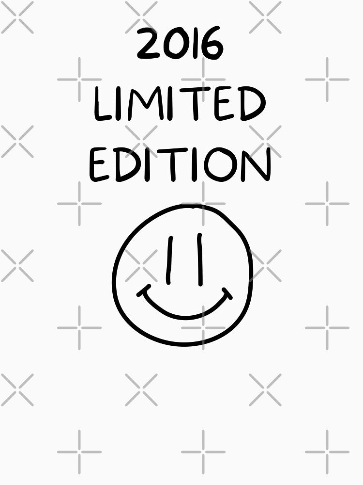 2016 LIMITED EDITION - BLACK WRITING by akaiawa