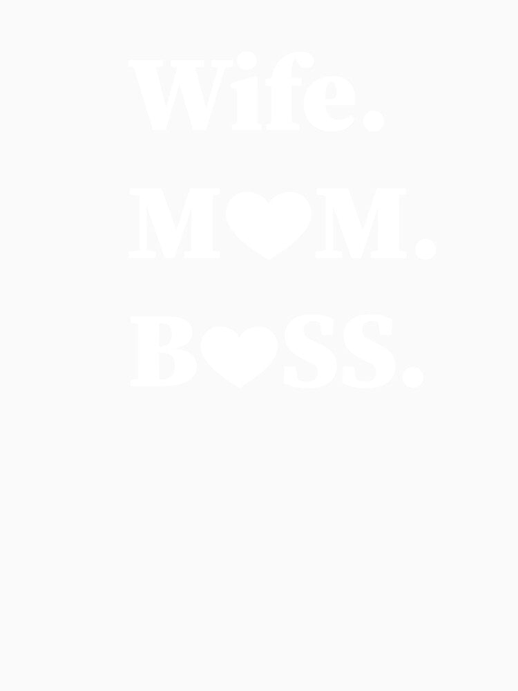 Wife Mom Boss,Gift for mom,Gift fore wife by Souna's  Store