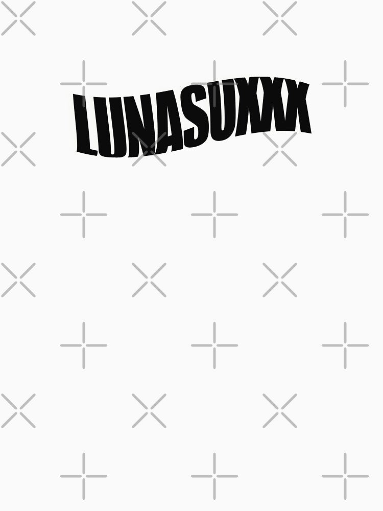 lunasuxxx logo sticker by Lunasuxxx