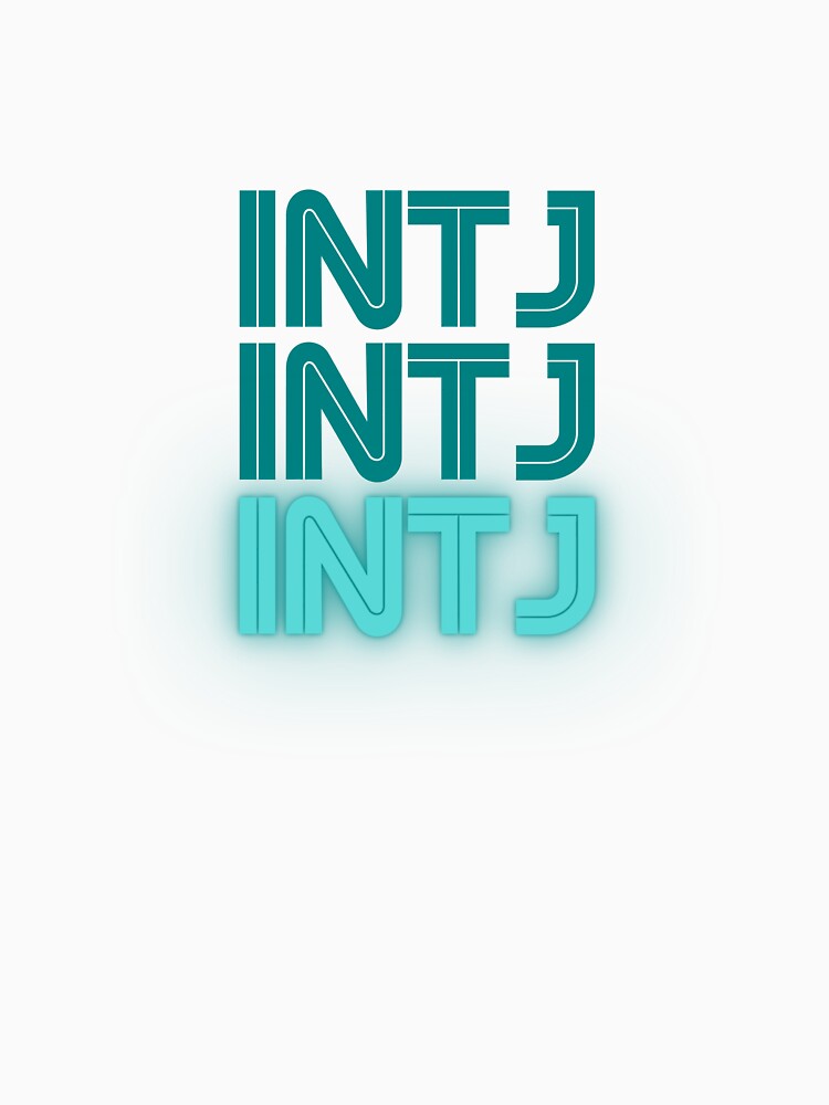 INTJ Personality Type Art. MBTI Art. MBTI Gift by PartiesPersonal Unisex , , , Long Sleeve Tee