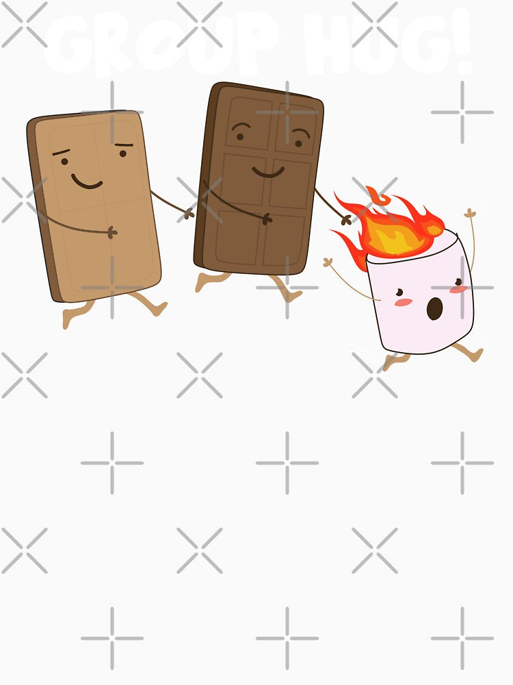 Smores Marshmallow Roasting Campfire Food Lover Funny Camping Humor Gift by alenaz