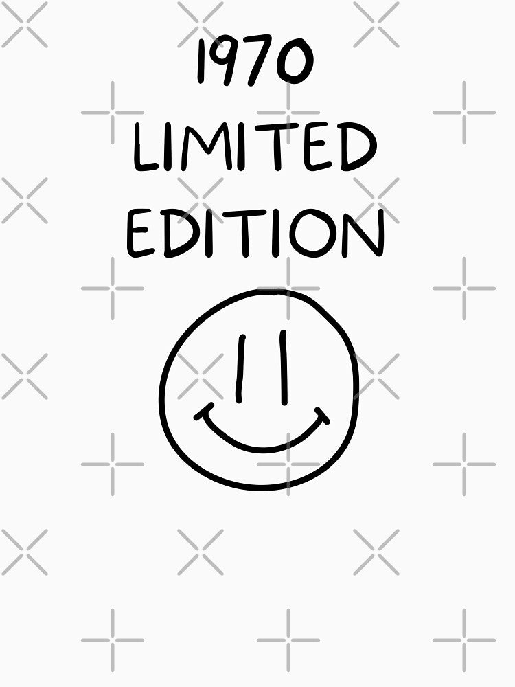 1970 LIMITED EDITION - BLACK WRITING by akaiawa