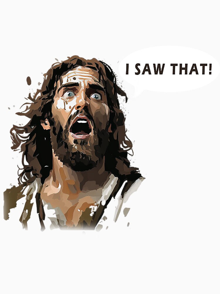 "Jesus I Saw That" Meme by toticavalcanti
