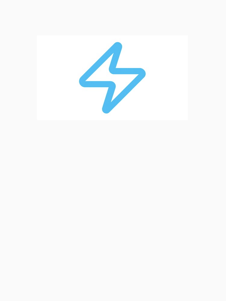 Lightning Icon in Blue - Fast Web Design by SchnellSite