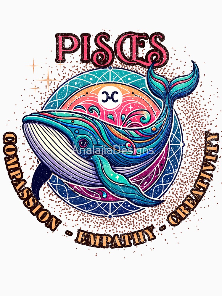 Pisces Horoscope : Compassion, Empathy & Creativity by AnalajiaDesigns