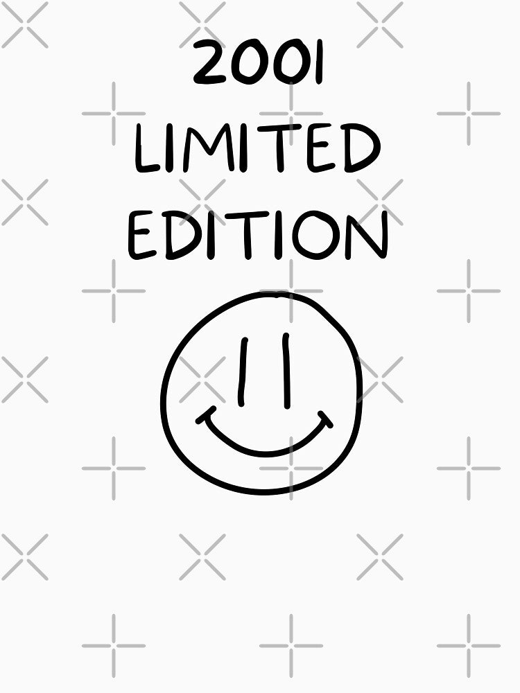 2001 LIMITED EDITION - BLACK WRITING by akaiawa