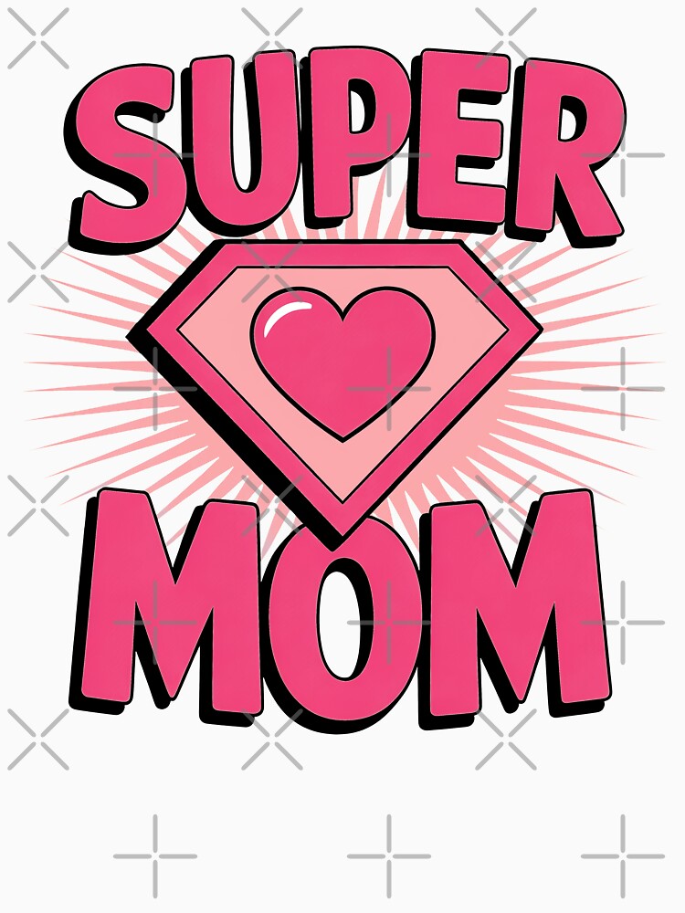 Super Mom Gift for Mothers Day from Daughter or Son by Say It With Ink