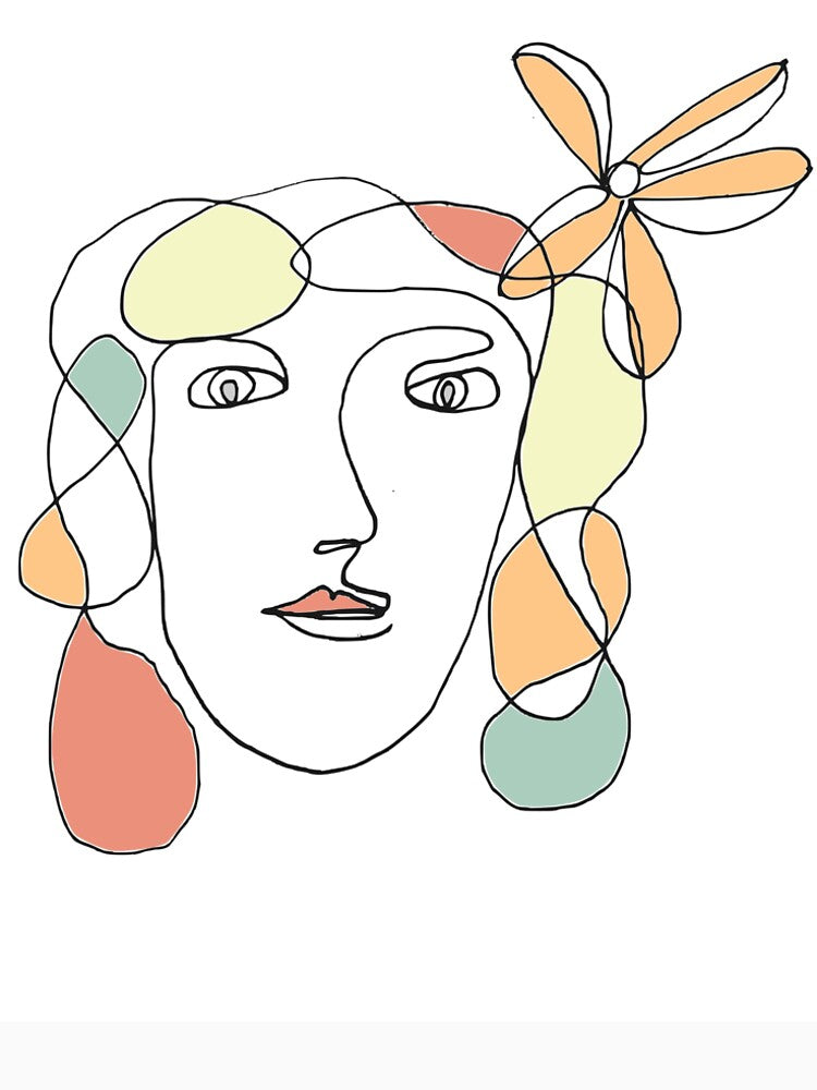 Woman in Orange by abven