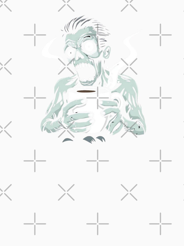 Zombie Coffee T-Shirt Design by AuraMotivate