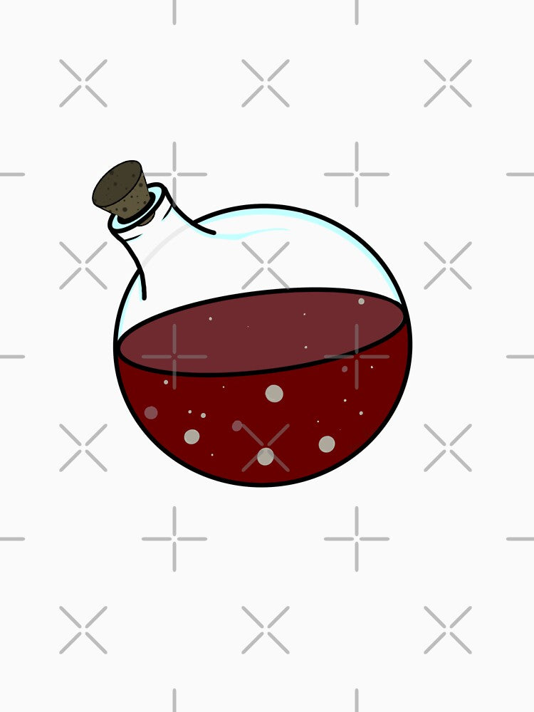 Red potion bottle by NatMorozov