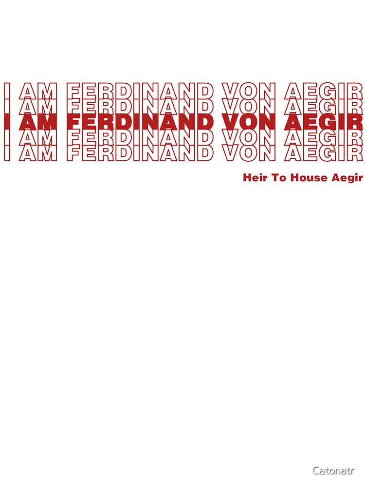 Ferdinand von Aegir by Catonatr