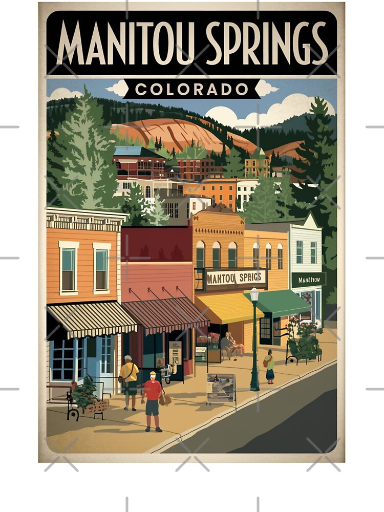 Colorado Vintage Travel Poster by TravelerRat