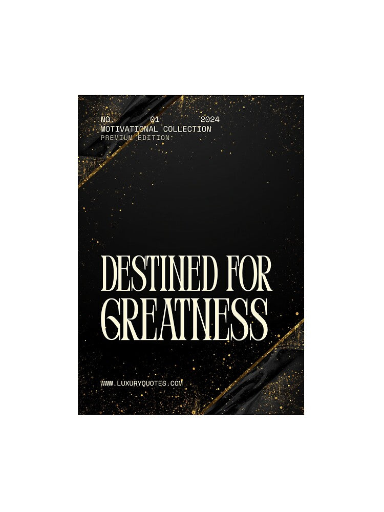 Destined for greatness by Enrico Palladino