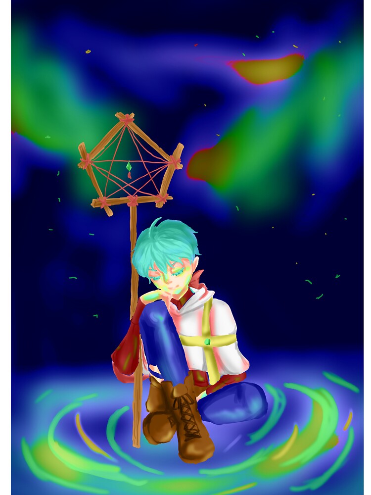 the lonely person under galaxy 1 by huanted-s-t