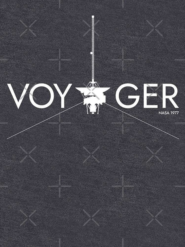 Voyager. NASA 1977. Typographic Logo by BGALAXY