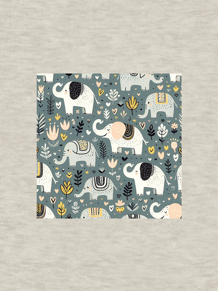 Fill your space with playful elephants by Vanich-Panich