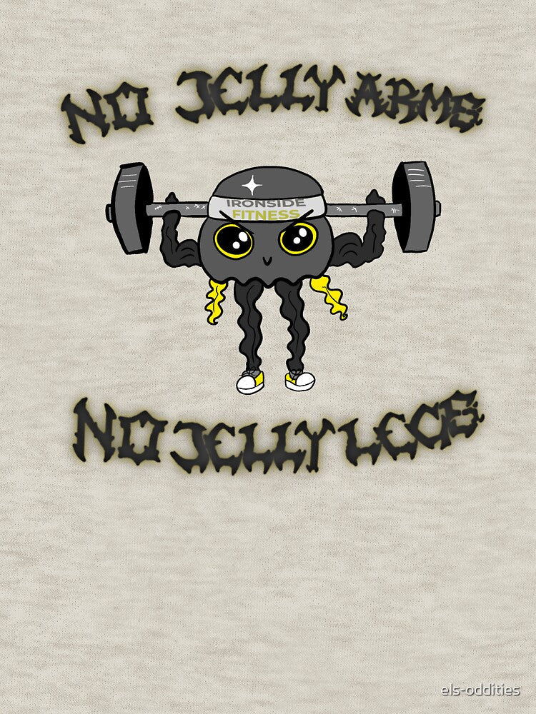 No Jelly Arms! No Jelly Legs! Ironside fitness by els-oddities Unisex , , , Long Sleeve Tee