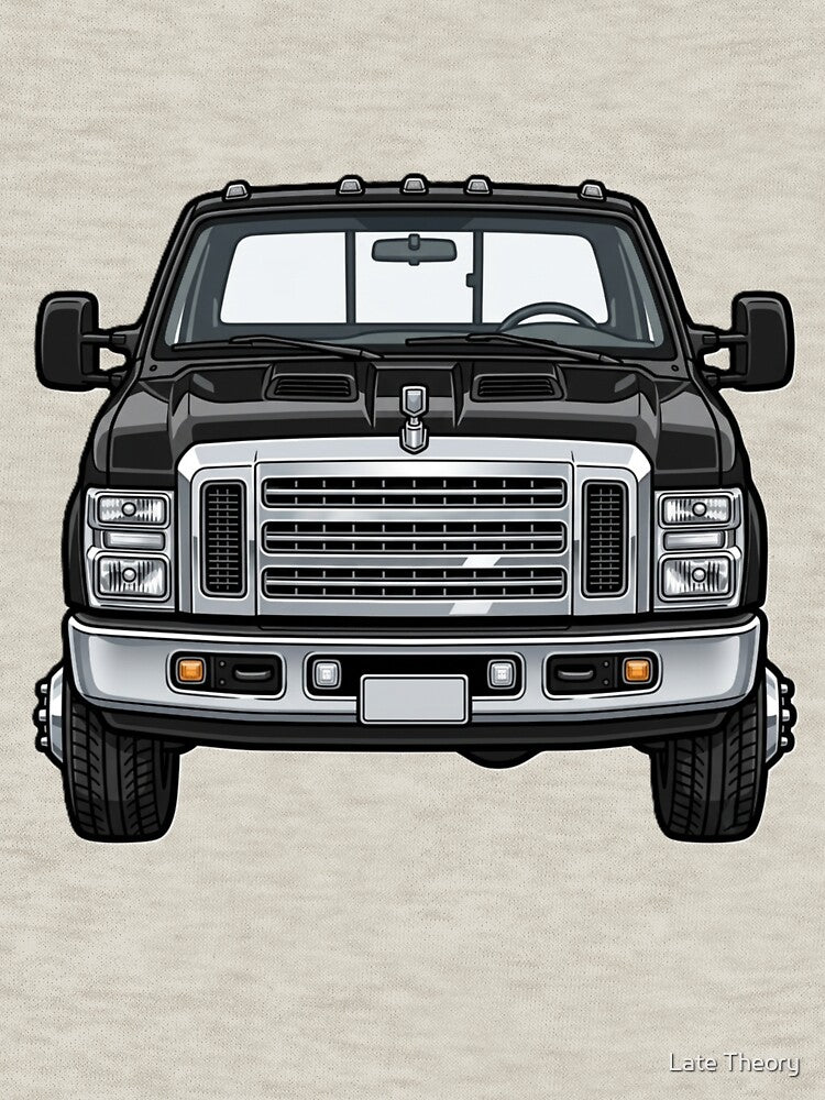 Heavy Duty American Pickup Truck Illustration by Late Theory