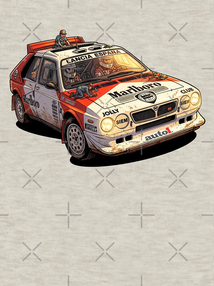 Lancia Delta S4 Group B Art by Racing Art Store