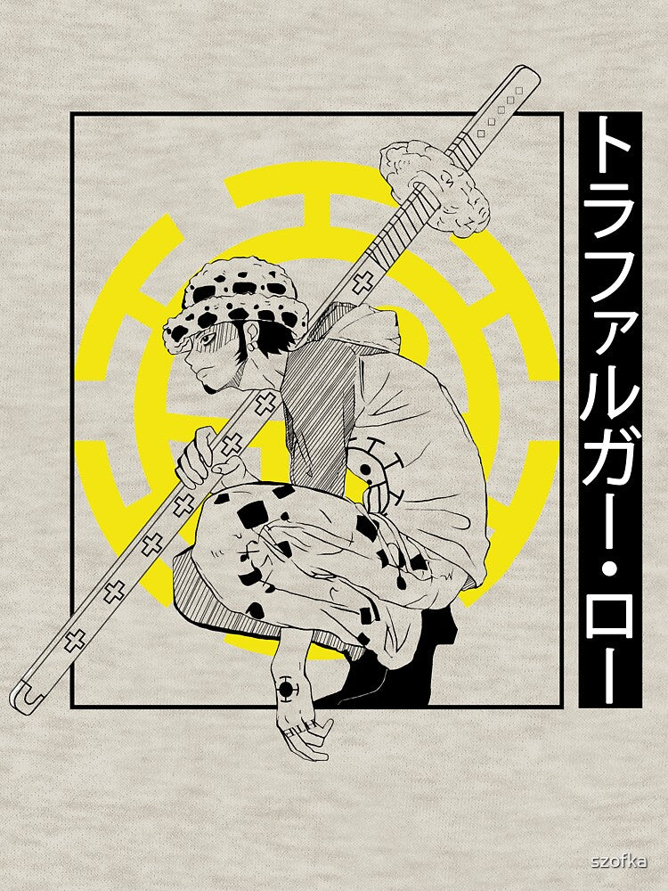 Trafalgar Law inspired fanart by szofka
