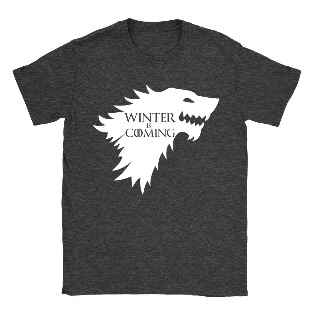 Winter Is Coming Mens Game Of Thrones Cool Quote Slogan Present Unisex , , , Long Sleeve Tee