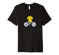 Minimalistic Cycling Design - Stage by Stage Premium Unisex , , , Long Sleeve Tee