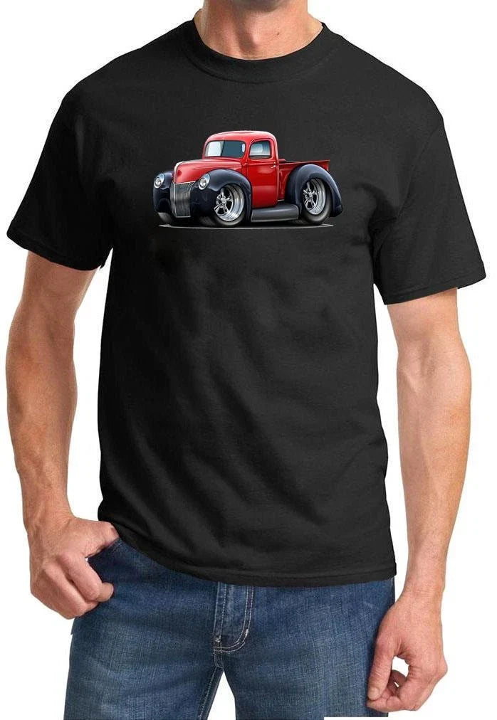 1940 1941 Ford Pickup Truck Hot Rod Full Color Tshirt NEW FREE SHIPPING Unisex , , , Long Sleeve Tee