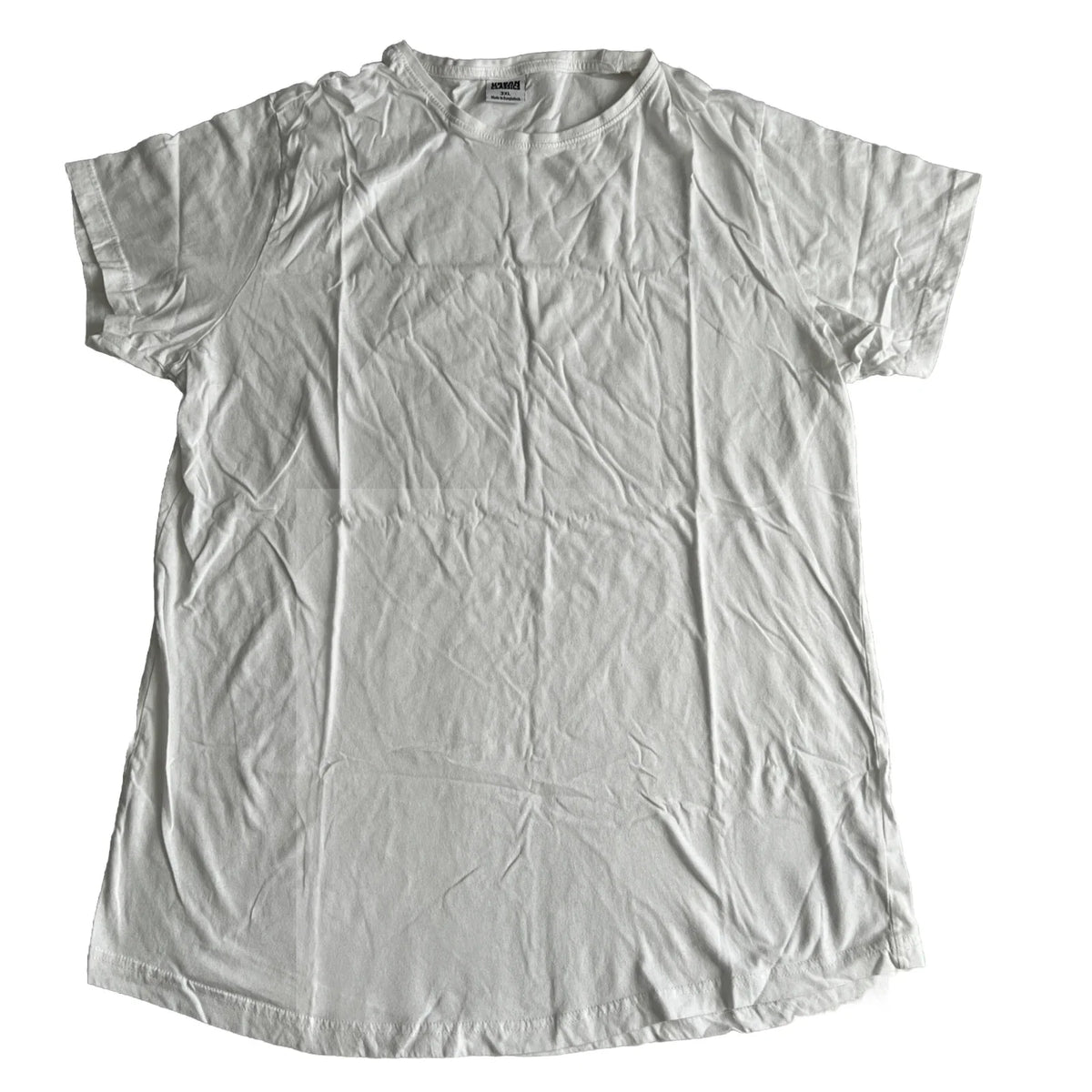 Urban Classics Men's Oversized Long Size 3XL Heavy Wide Cut White Unisex , , , Long Sleeve Tee